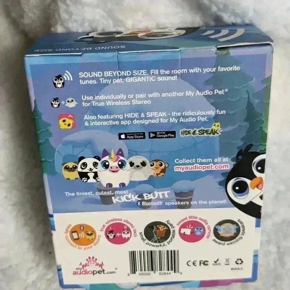 Introducing the My Audio Pet Waltzer Waddles Portable Bluetooth Speaker, perfect - Picture 3 of 6